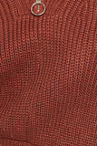 Zipper Sweater Dress- 2 Colors