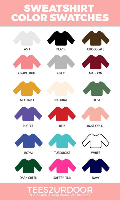 Chocolate Brown Soft Ideal Chenille Hot Cocoa Graphic Sweatshirt