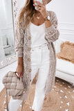 Eyelet Sweater Button Cardigan- 2 Colors