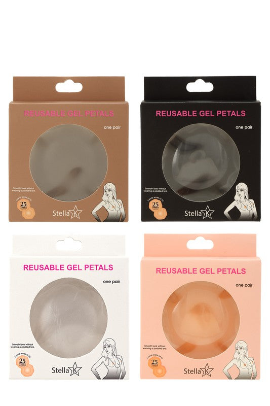 Reusable Breast Gel Petals- 4 Colors