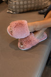 The Keira Solid Plush Slippers-4 Colors