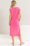 Casual Comfy Sleeveless Midi Dress-3 Colors