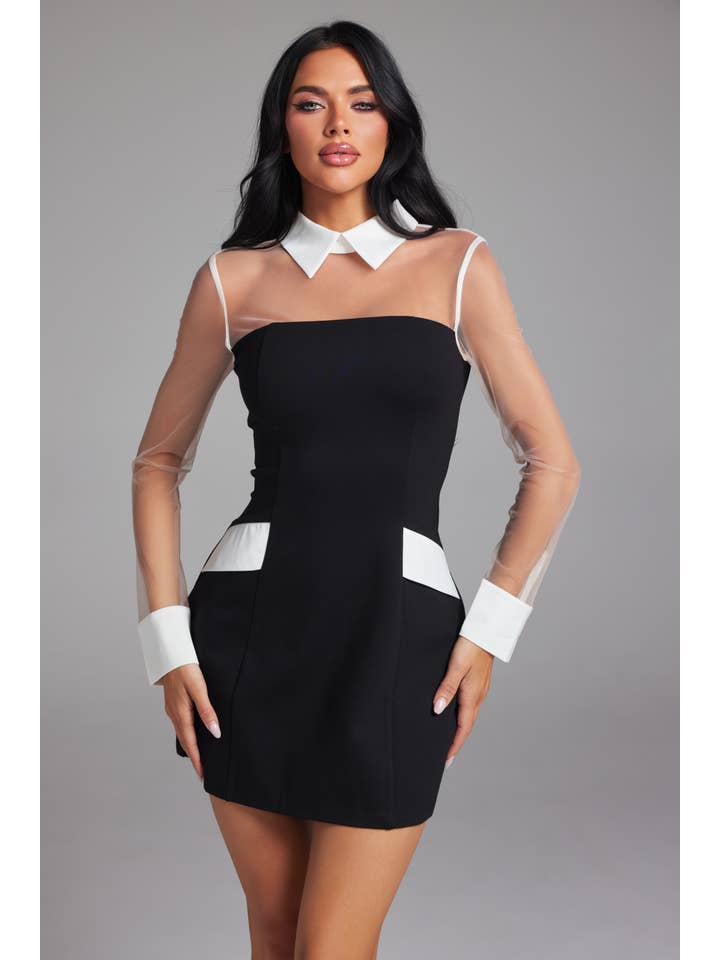 Minivestido Pixie Red Flare