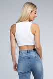 Ribbed Cropped Tank Top- 5 Colors