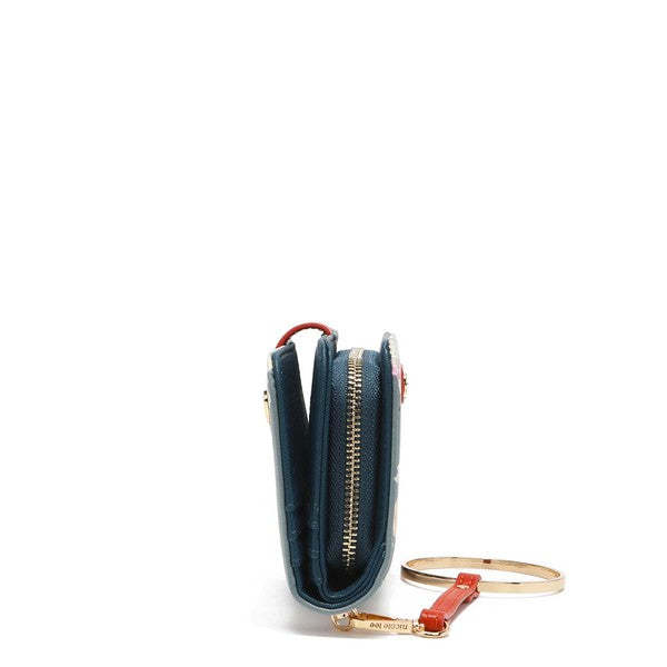 Nicole Lee "Wild Lips" Bifold Wrislet Wallet