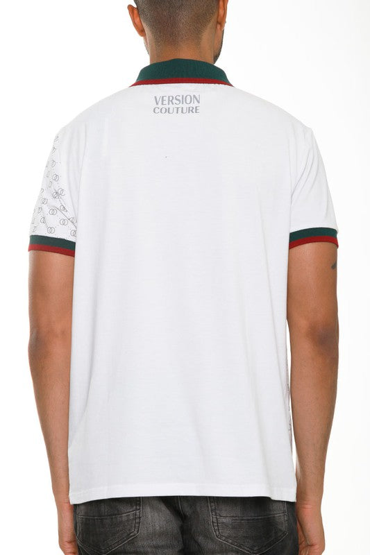 Version Couture Polo Button Down Shirt- 4 Colors