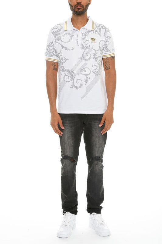 Version Couture Polo Button Down Shirt- 4 Colors