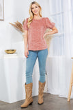 Fuzzy Pullover Sweater Top- 2 Colors