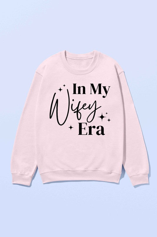 IN MY WIFEY ERA OVERSIZED GRAPHIC SWEATSHIRT- 4 COLORS