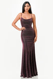 Sparking Jacquard Cowl Neck Long Dress-7 Colors