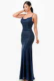 Sparking Jacquard Cowl Neck Long Dress-7 Colors