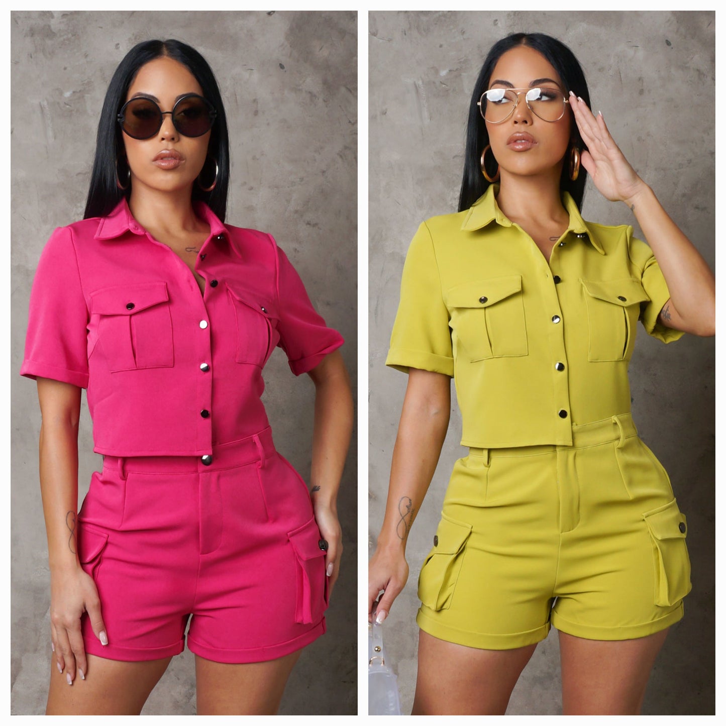 Casual Shorts & Top Set