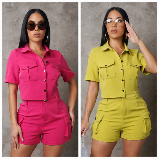 Casual Shorts & Top Set