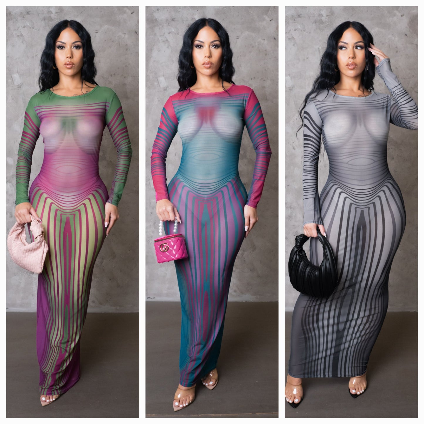 "Body Morph" Maxi Dress