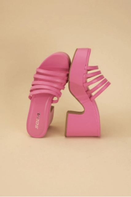 HOLME-S Platform Mule Slides Shoes (3 Colors)