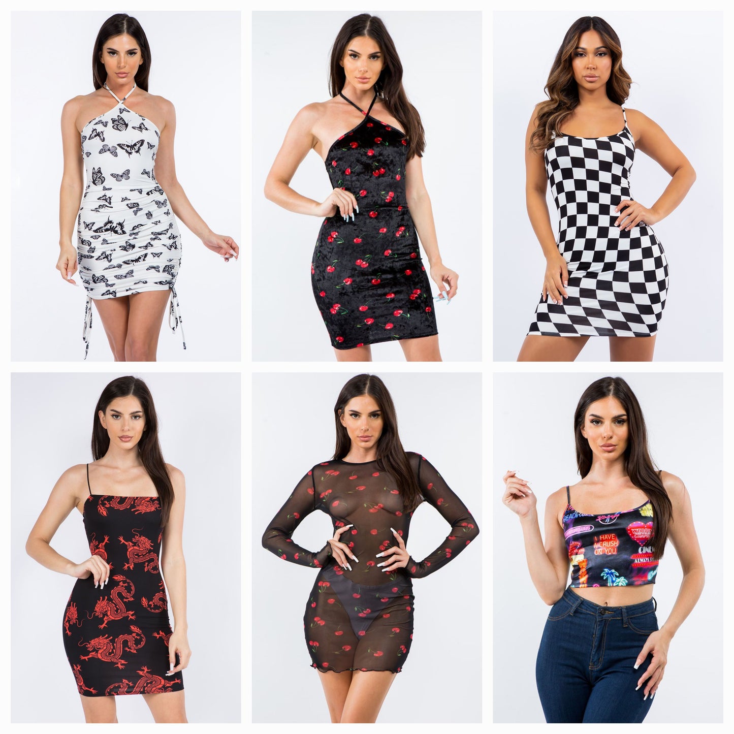 Clothing Bundle- 5 Dresses & 1 Top