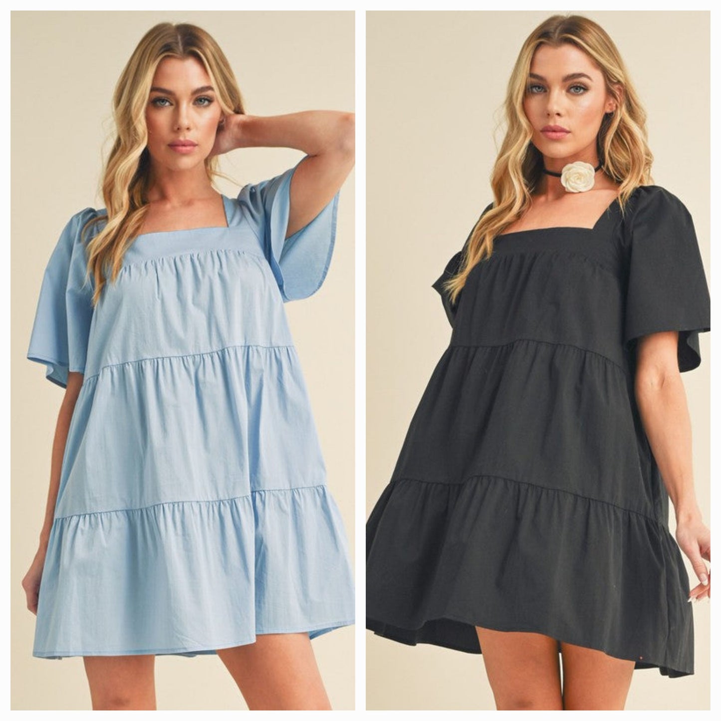 Samone Poplin Dress