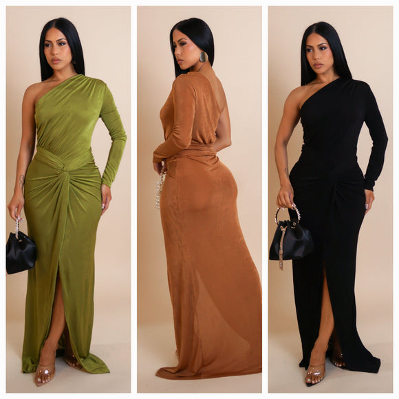 Body Wrap Maxi Dress