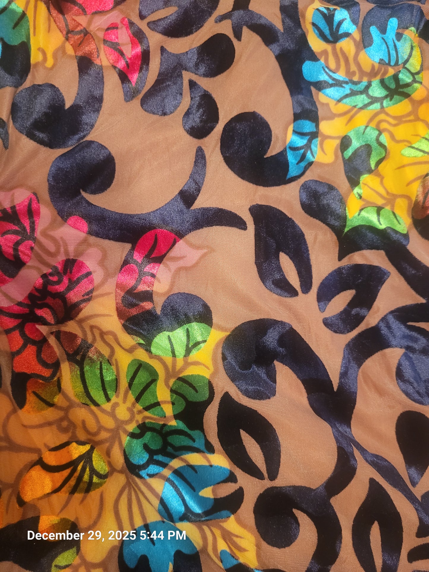 Velvet & Flower One of a Kind Maxi Dress