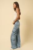 CROSSOVER RELAXED CARGO JEANS