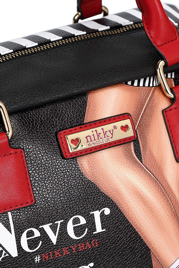 Nicole Lee USA "Never Be Shy" Boston Bag