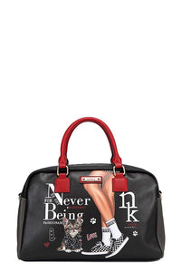 Nicole Lee USA "Never Be Shy" Boston Bag