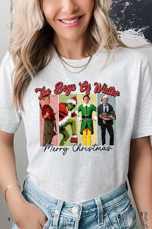 Merry Christmas The Boys of Winter Unisex Short Sleeve Shirt- 20 Colors