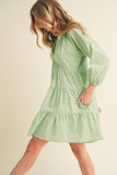 Jenay Tiered Dress-4 Colors