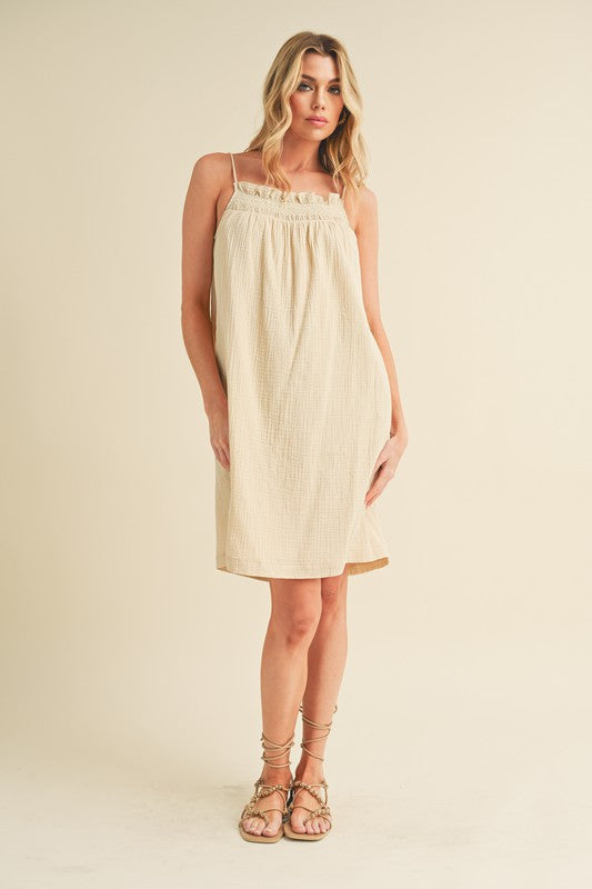 Veda Embroidered Dress-3 Colors