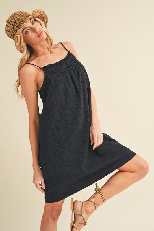 Veda Embroidered Dress-3 Colors