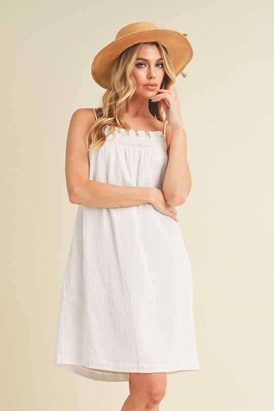 Veda Embroidered Dress-3 Colors