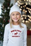 YOUTH - North Pole University Toddler Tee- 3 Colors