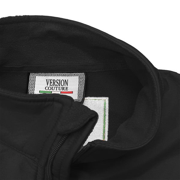 Men's Mexico Embroidered Soft Shell Water Repellent Jacket-4 Colors