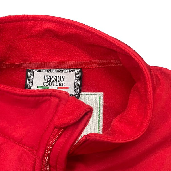 Men's Mexico Embroidered Soft Shell Water Repellent Jacket-4 Colors