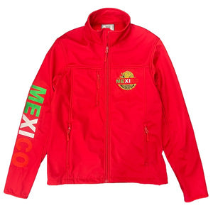 Mexico Embroidered Soft Shell Jacket-4 Colors