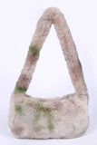 Woodstock Tie Dyed Soft Plush Shoulder Bag- 3 Colors