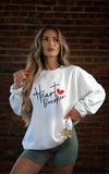 Plus Size Heart Breaker Sweatshirt