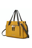 MKF Elise Color-block Satchel Bag by Mia K-14 Colors