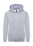 Men's Plus Size Heavyweight Fleece Zipper Hoodie- 3 Colors