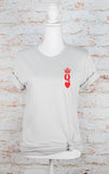 Queen of Hearts Valentine Graphic Tee-8 Colors