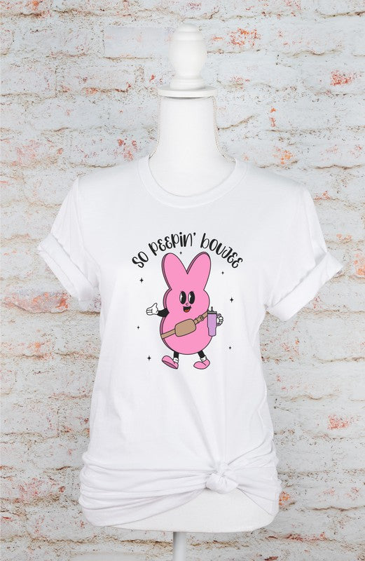 Pink Peep, So Peepin' Boujee  Graphic Tee-6 Colors