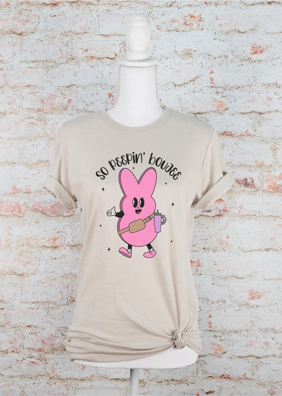 Pink Peep, So Peepin' Boujee  Graphic Tee-6 Colors