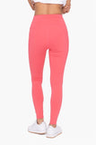 Tapered Band Essential Solid High Waist Leggings- 4 Colors