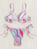 Ruched Look Bikini Set- 3 Colors