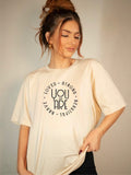"You Are Loved Strong Brave Beautiful" Graphic Tee-8 Colors