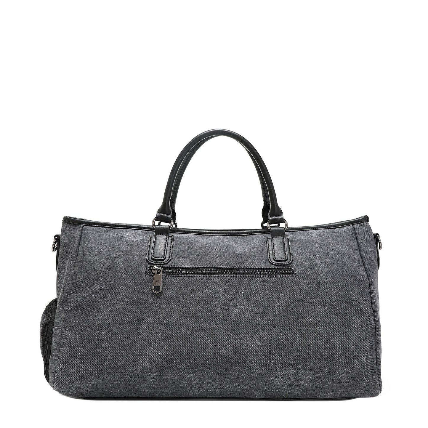 Nicole Lee USA Denim Patch Duffel Bag