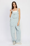 OVERSIZED CARGO OVERALLS- 2 COLORS