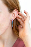 Camy Hoop Earrings - Watercolor