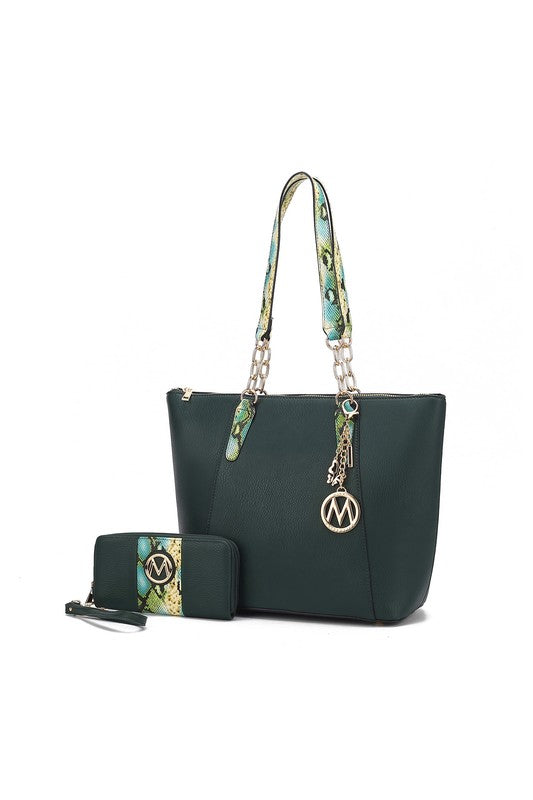 MKF Collection Ximena Tote Bag with Wallet by Mia-10 Colors