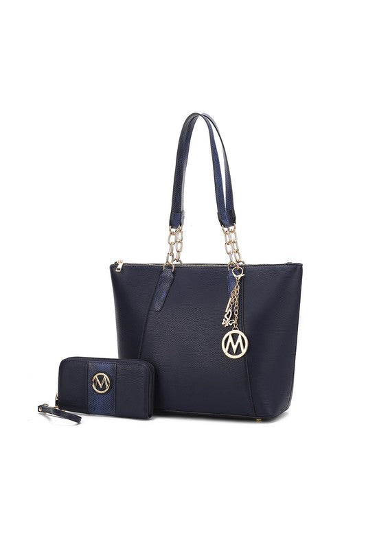 MKF Collection Ximena Tote Bag with Wallet by Mia-10 Colors
